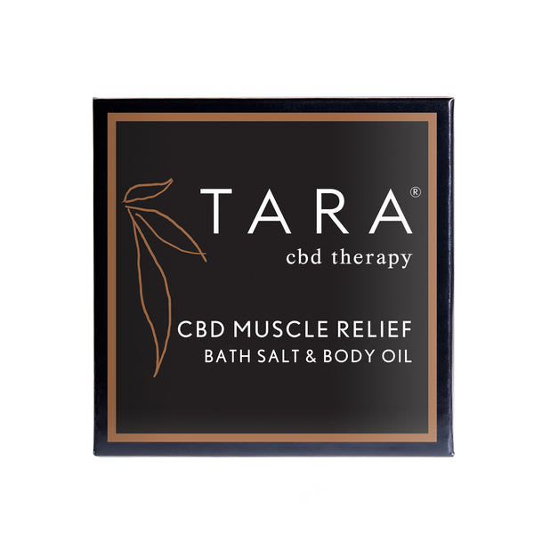 CBD Gift Set - MUSCLE RELIEF BOX SET (2 oz Salts & 1 oz. Oil)