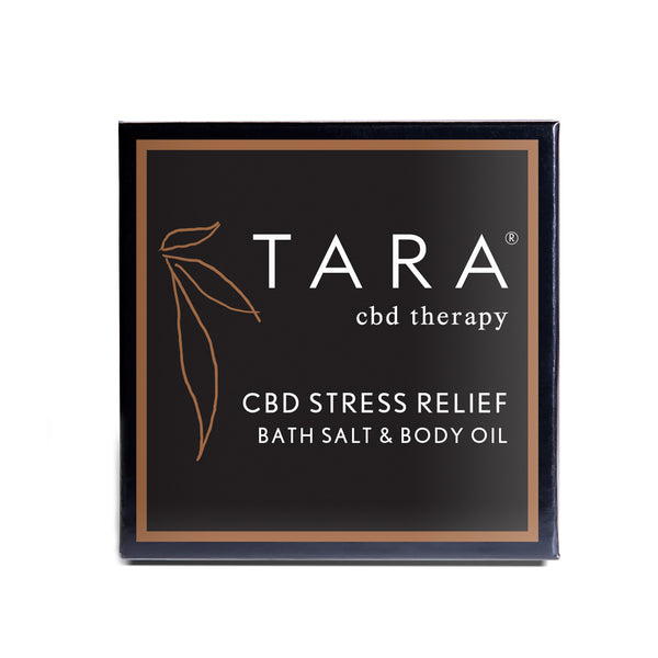 CBD Gift Set - STRESS RELIEF BOX SET  (2 oz. Salts & 1 oz. Oil)